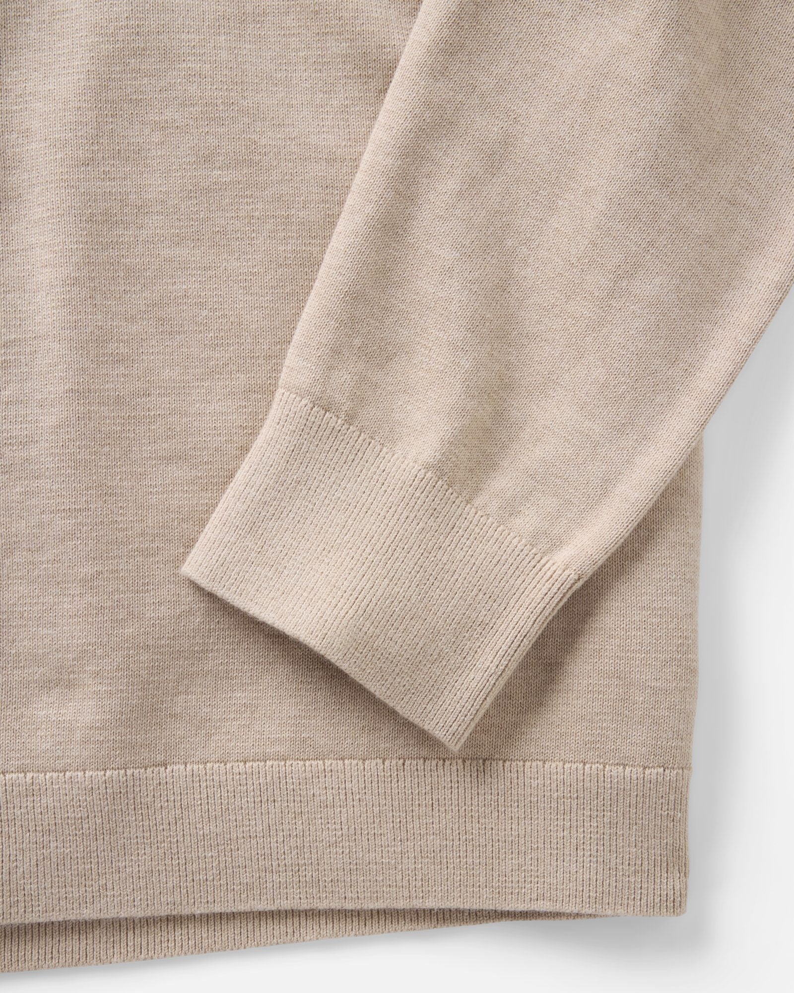 The Nichols Cotton Cashmere Polo -Sable