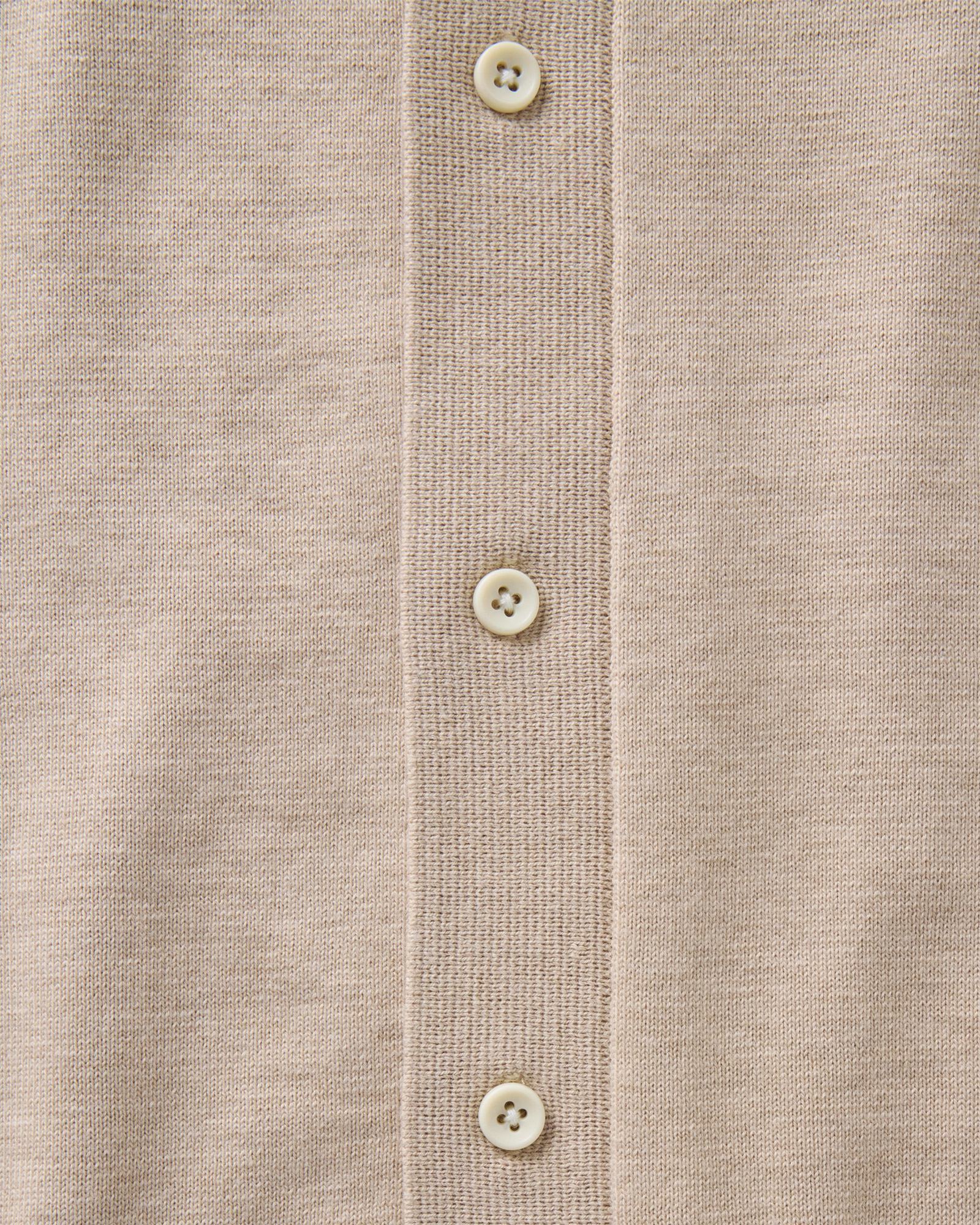 The Nichols Cotton Cashmere Polo -Sable