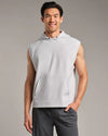 Range Sleeveless Hoodie - Sleet Gray