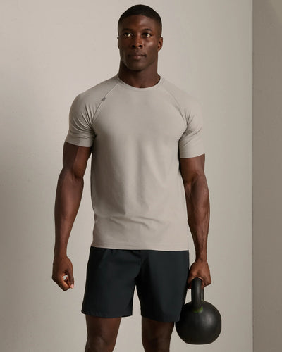 Reign Short Sleeve - Griffin White Heather