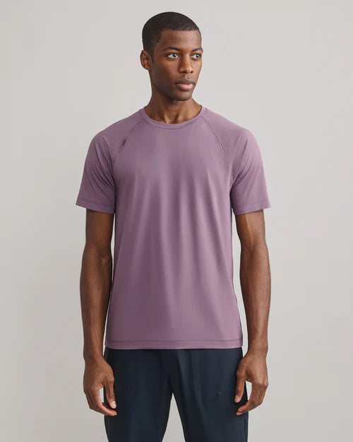 Reign Short Sleeve - Shadow Plum Gray Stone Heather