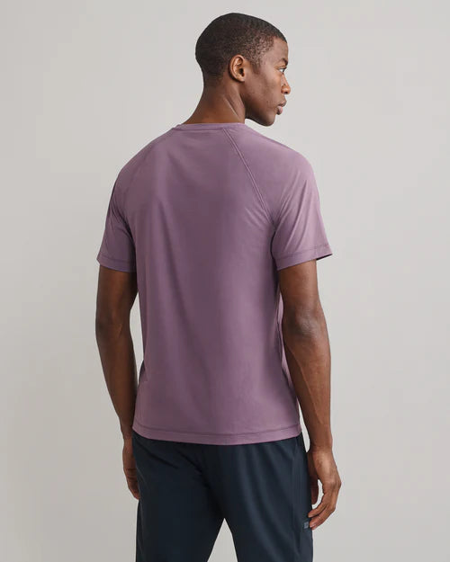 Reign Short Sleeve - Shadow Plum Gray Stone Heather