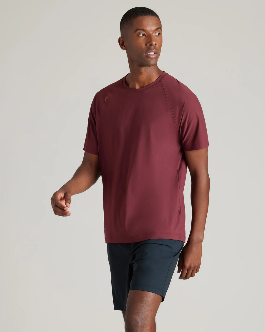 Reign Short Sleeve - Tawny Port