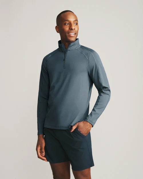 Rise 1/4 Zip - Dark Teal