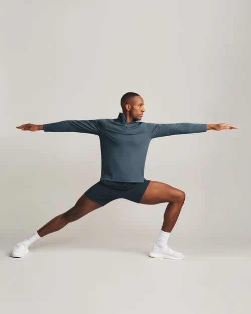 Rise 1/4 Zip - Dark Teal