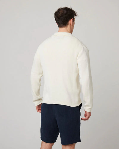 River Knitted Shacket - Cream