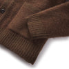 Kent Mohair Cardigan - Teak