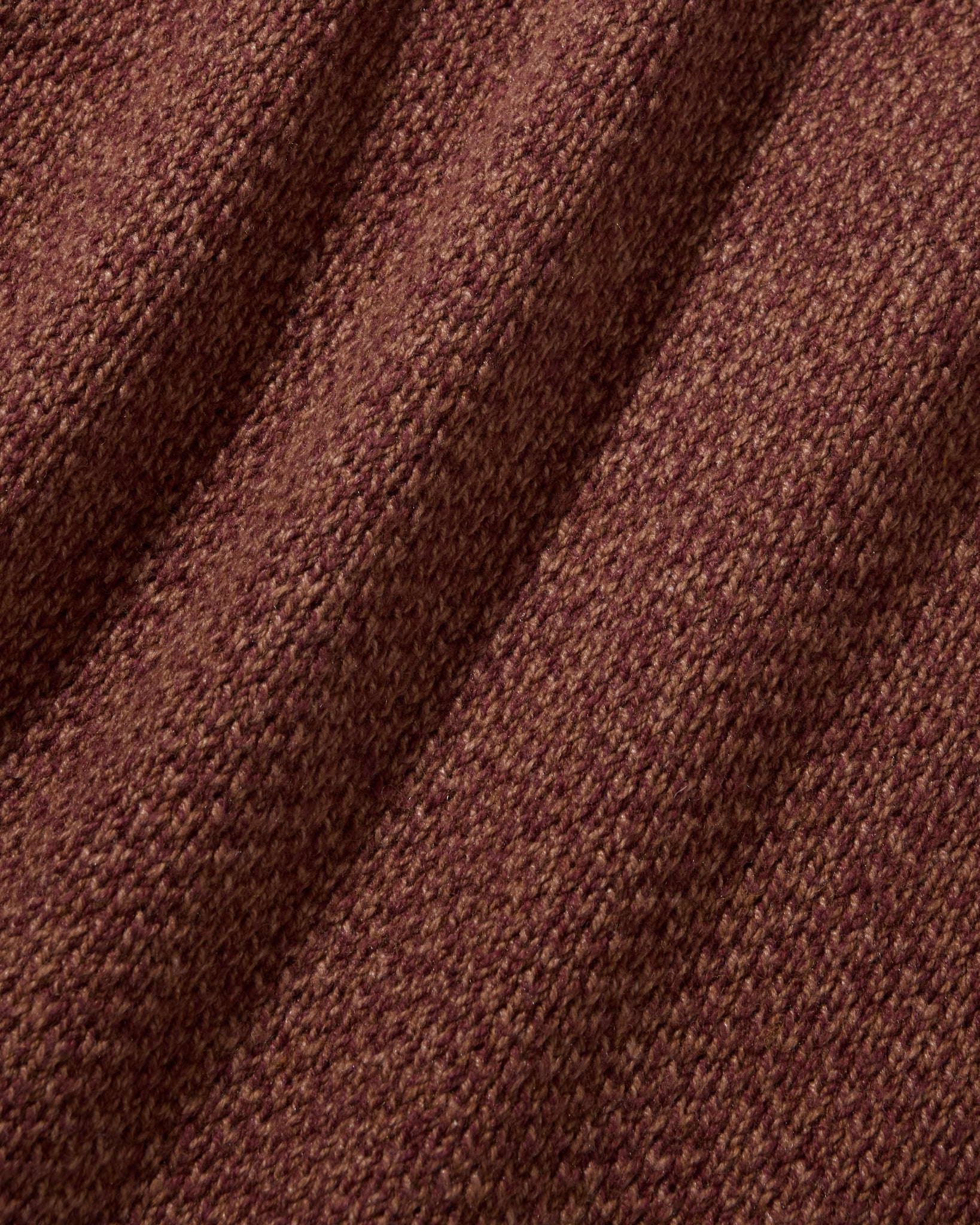 Crow's Foot Rollneck Sweater - Whiskey