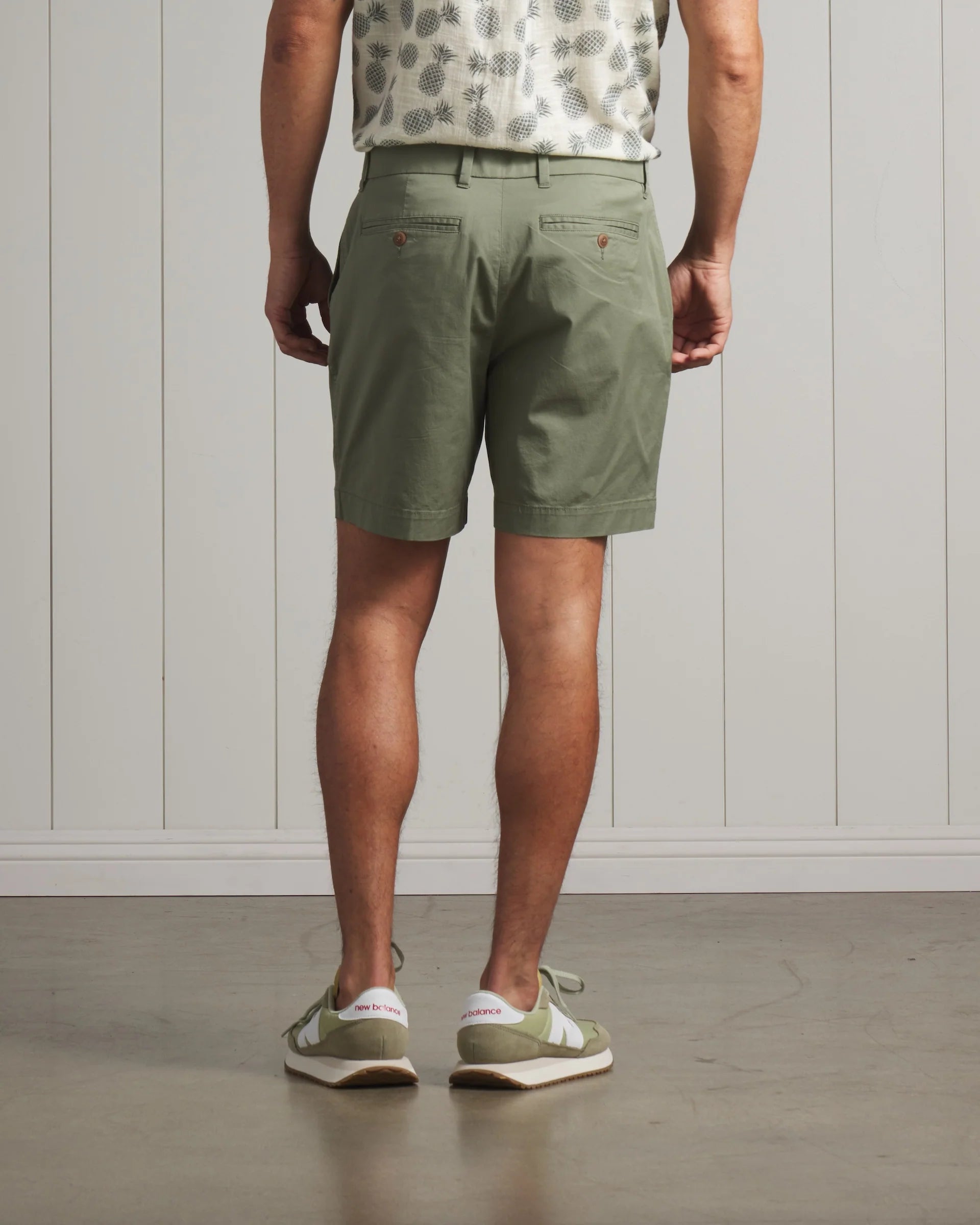 Thompson Flex Stretch Shorts - Olivine