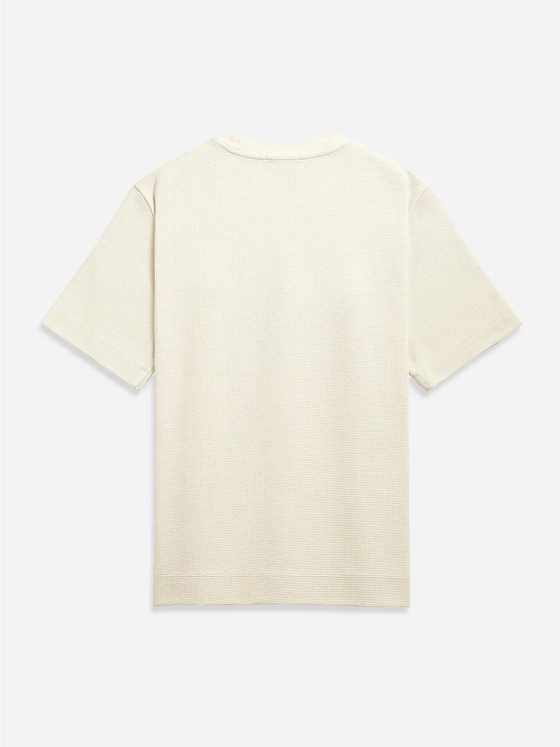 Baseile Pique Waffle Tee - Silver Birch
