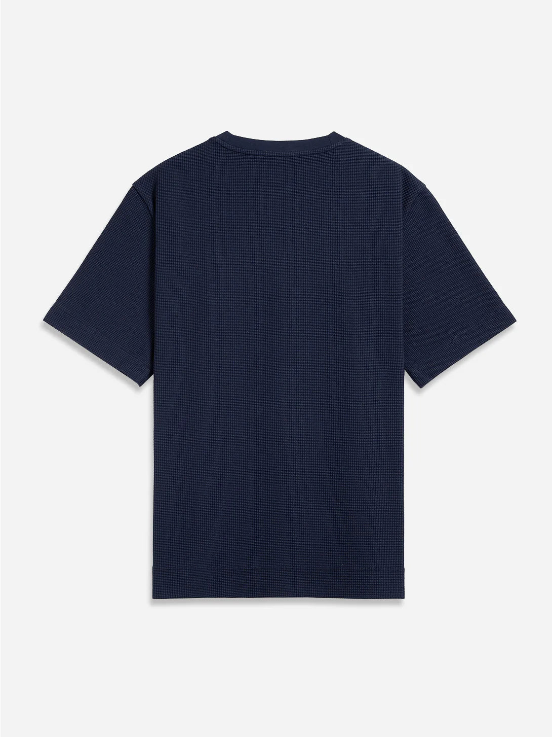 Baseile Pique Waffle Tee - Navy