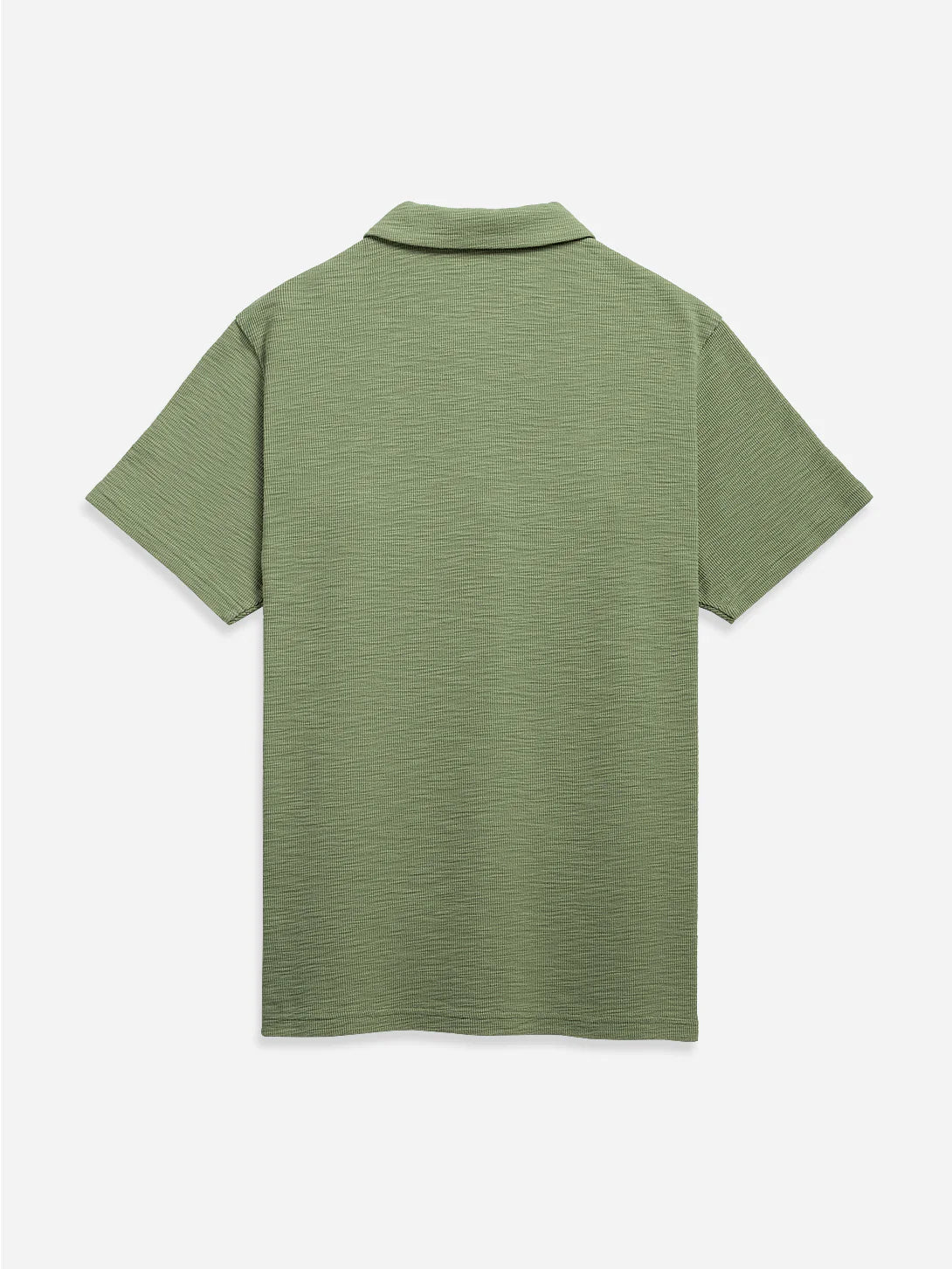 Bennett Slub Waffle Polo - Tea