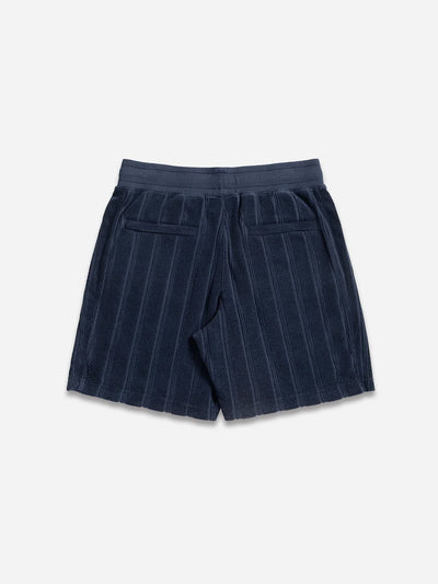 Brooklyn Towel Shorts - Navy