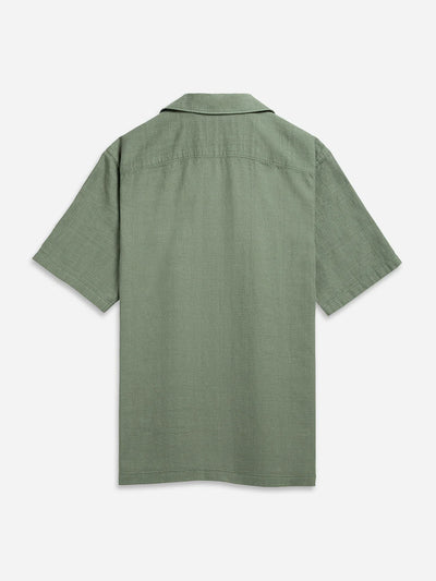 Rockaway Linen Cotton Shirt - Tea