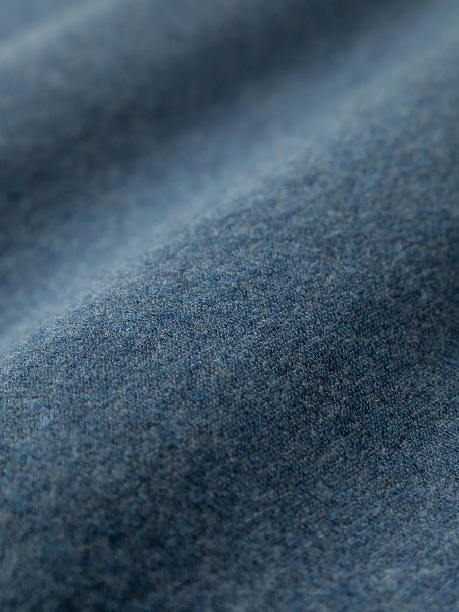 Colby Towel Polo - Vintage Indigo Heather