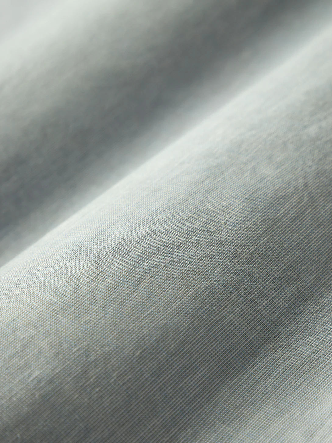 Fulton Cotton Linen Shirt - Light Blue