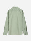 Fulton Cotton Linen Shirt - Seagrass