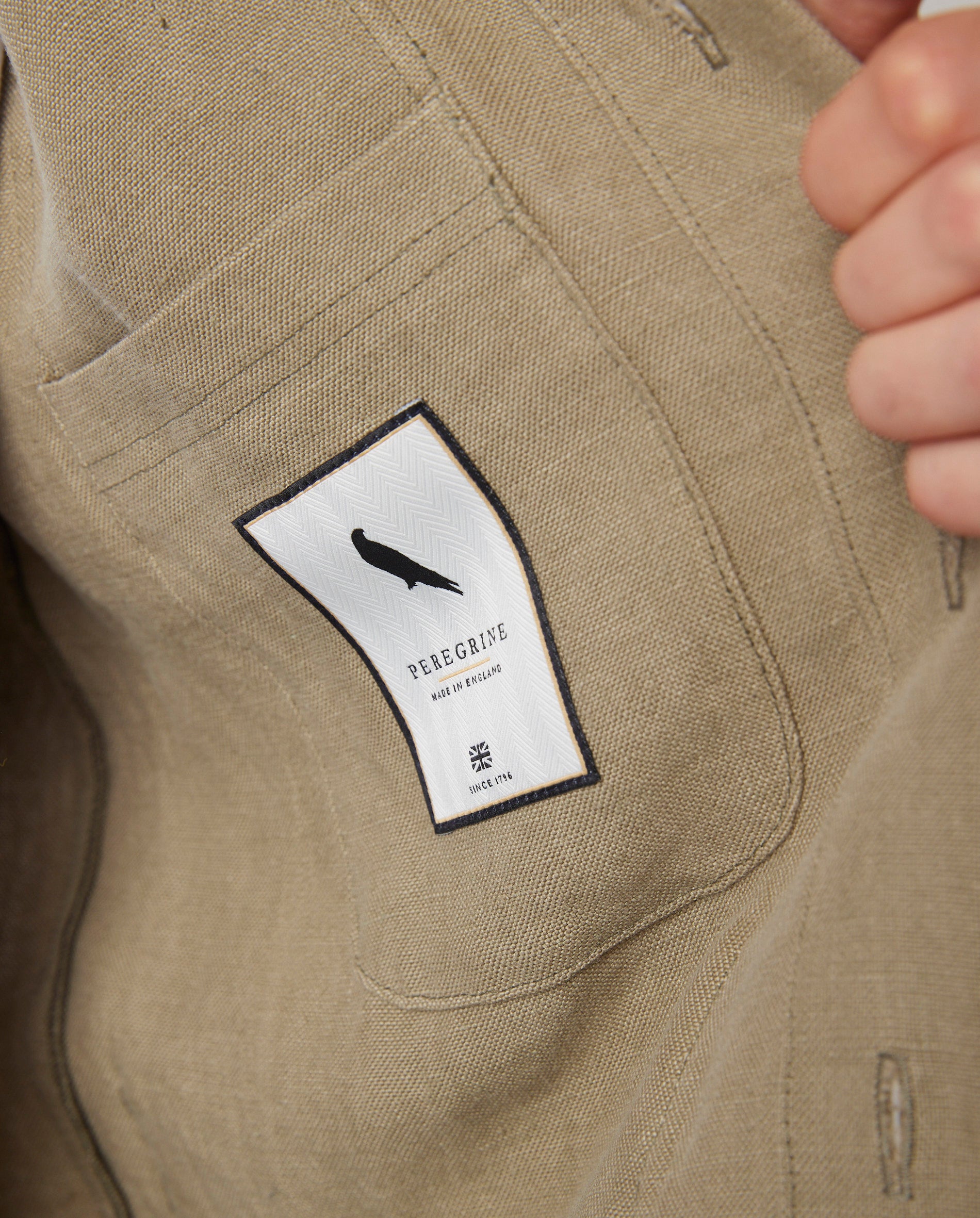 Windsor Linen Shacket - Sage