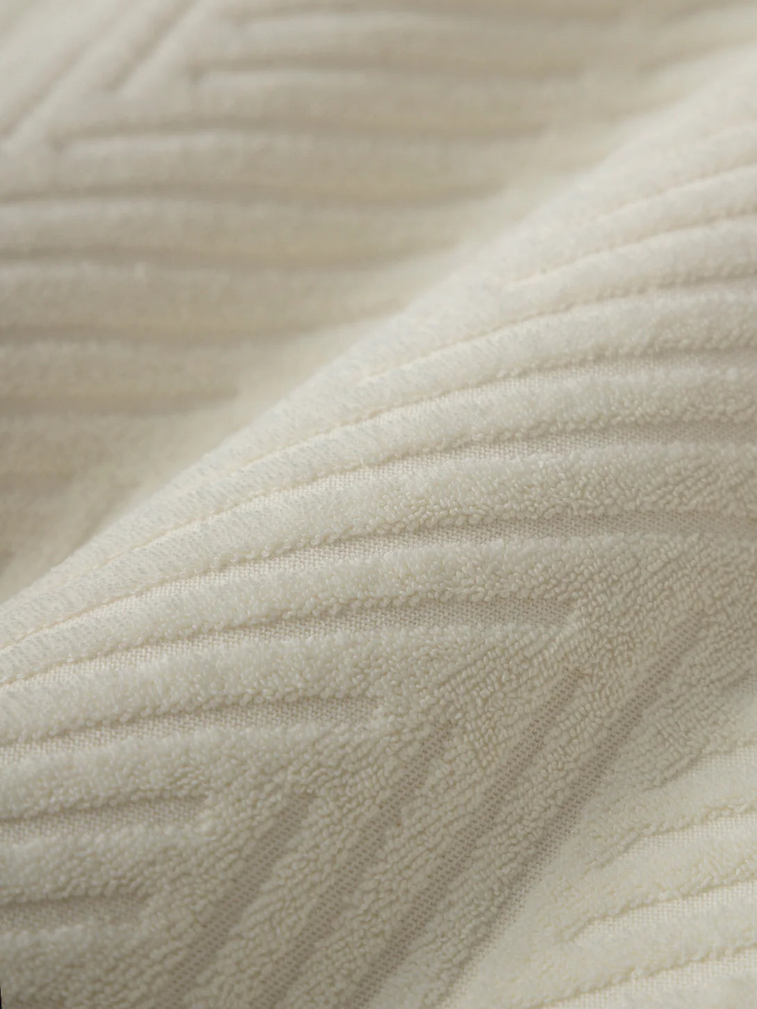 Bklyn Jacquard Towel Shorts - Cream