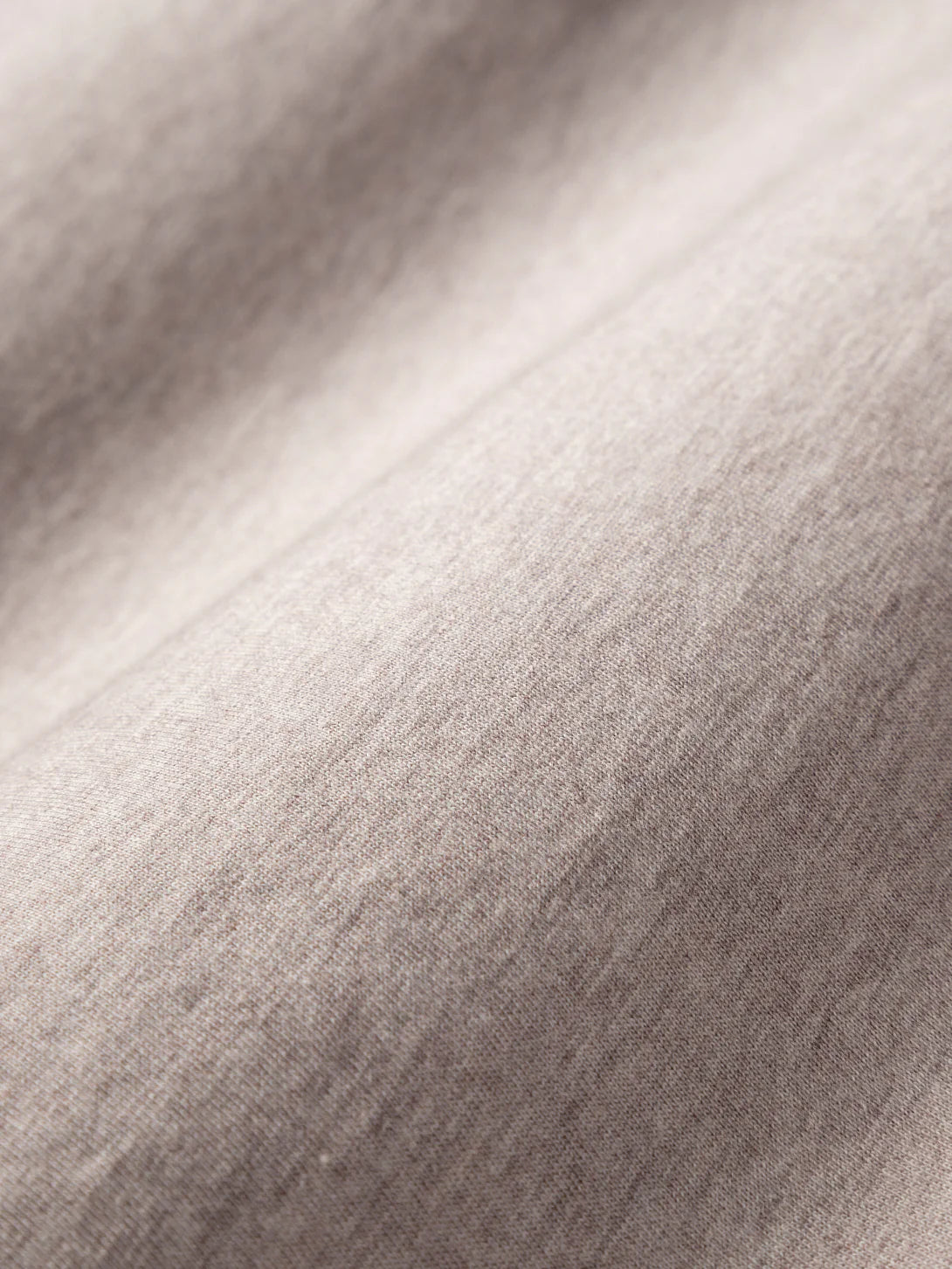 Village Crew Neck Tee - Rosy Brown Heather