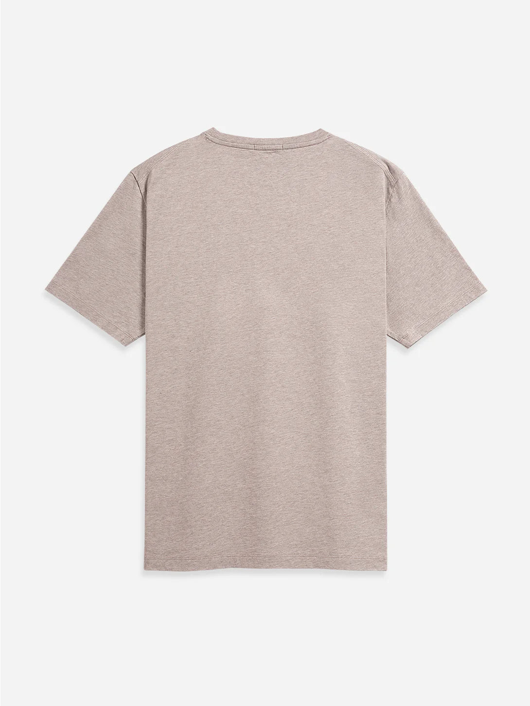 Village Crew Neck Tee - Rosy Brown Heather