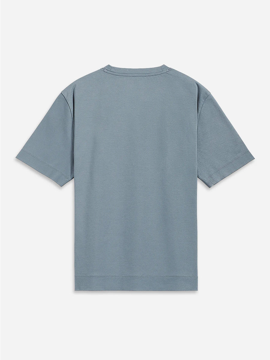 Baseile Pocket Tee - Steel Blue