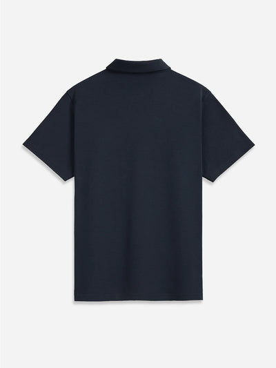 Bennett Interlock Polo - Navy