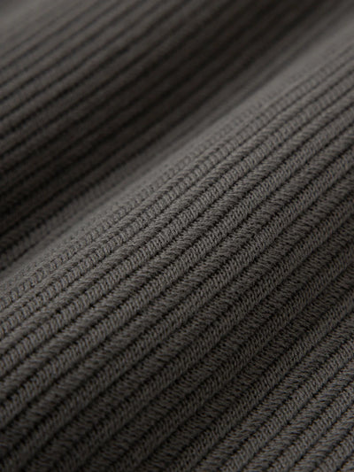 Lind Textured Sweater Polo - Grey