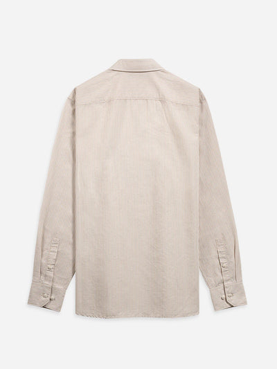 Arik Candy Stripe Shirt - Dusty Pink & Bright White