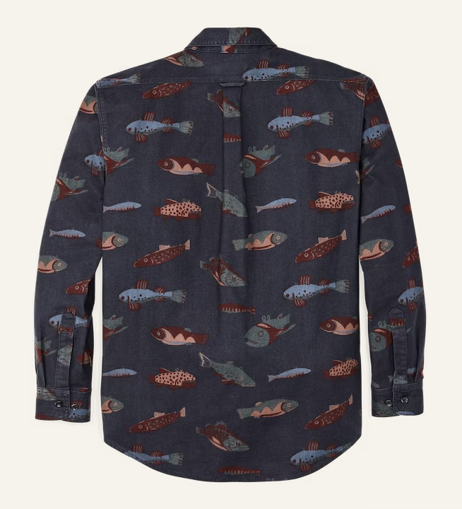 Alaskan Guide Shirt - Fish Decoy Navy