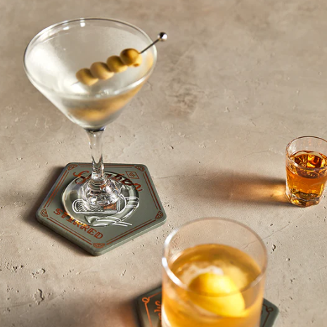 Cocktail Coasters - Set of 4