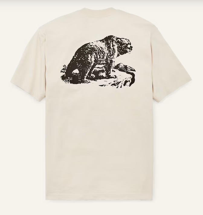 Frontier Graphic T-Shirt - Natural Bear