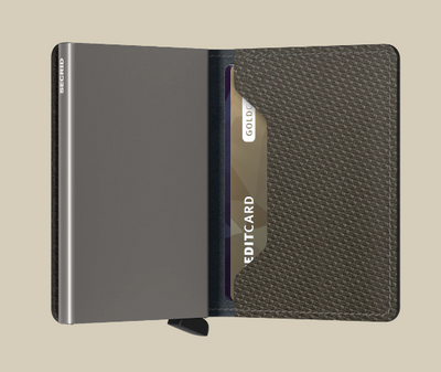 Slimwallet - Carbon Khaki