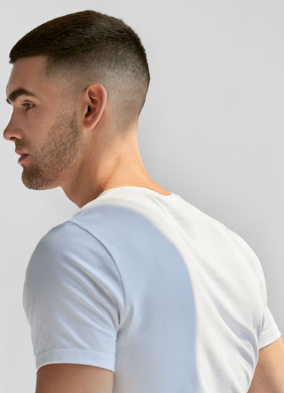 Crew Neck Undershirt - 2 Pack - White