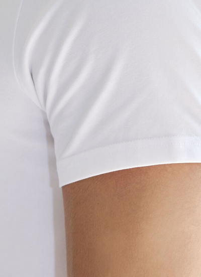 Crew Neck Undershirt - 2 Pack - White