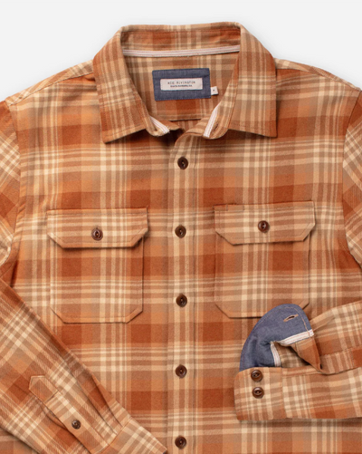 Winter Flannel Utility Shirt - Sand Storm