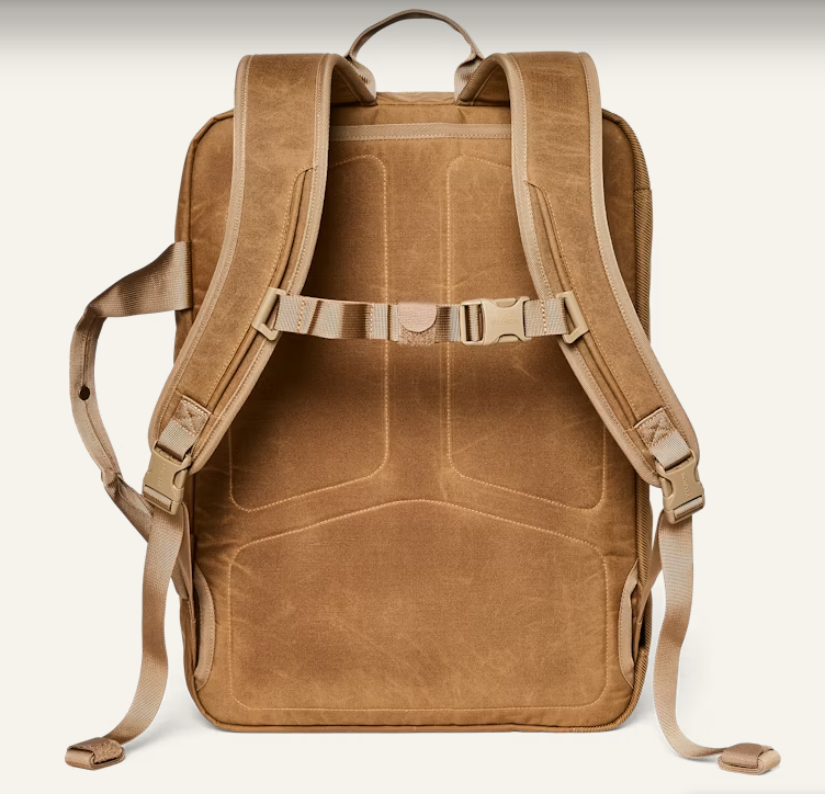 Surveyor Pullman Pack - Dark Tan & Flame