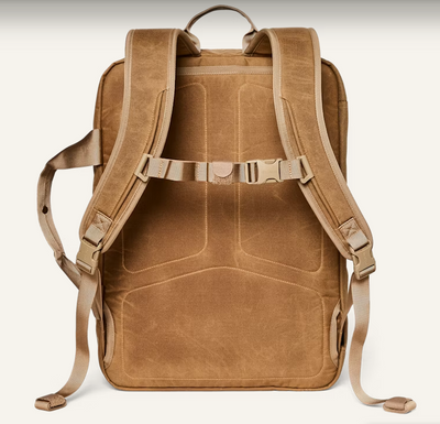 Surveyor Pullman Pack - Dark Tan & Flame