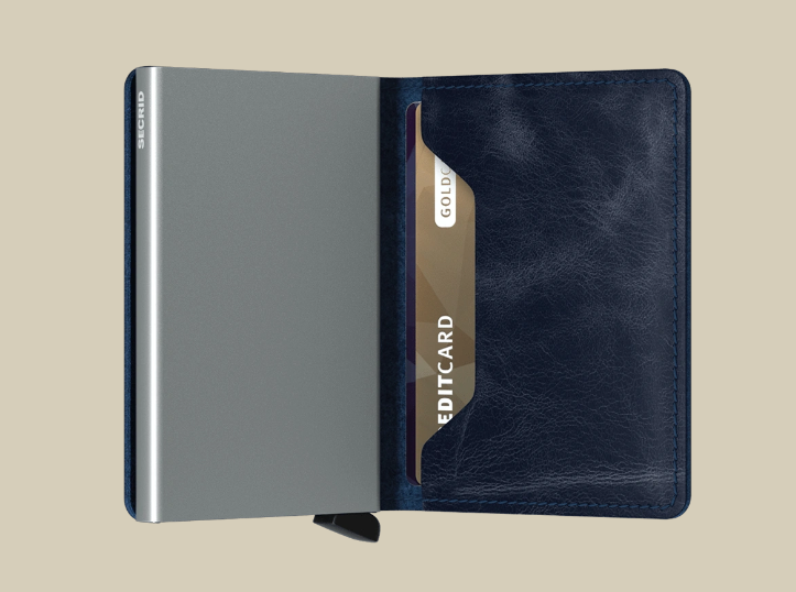 Slimwallet - Vintage Blue