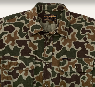 Field Flannel Shirt - Frog Camo