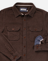 Winter Flannel Utility Shirt - Cedar