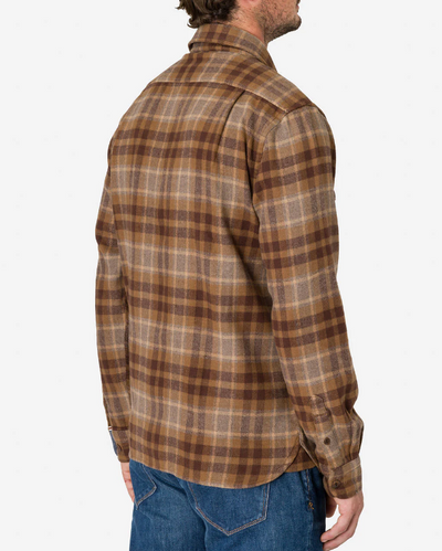 Winter Flannel Utility Shirt - Desert Bark