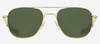 Original Pilot - Size 55 - Gold w/ Green Lens