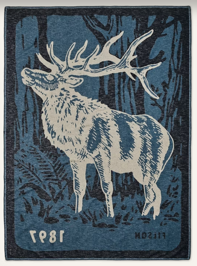 Filson Cotton Blanket - Blue Elk Woods