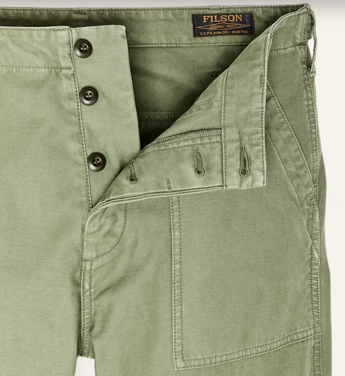 Field Supply Pants - Washed Fatigue Green