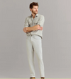 Cotton Linen 5-Pocket Pant - Quarry