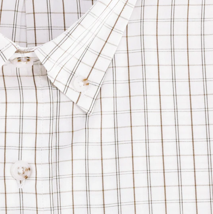 Monroe Poplin Shirt - Branco