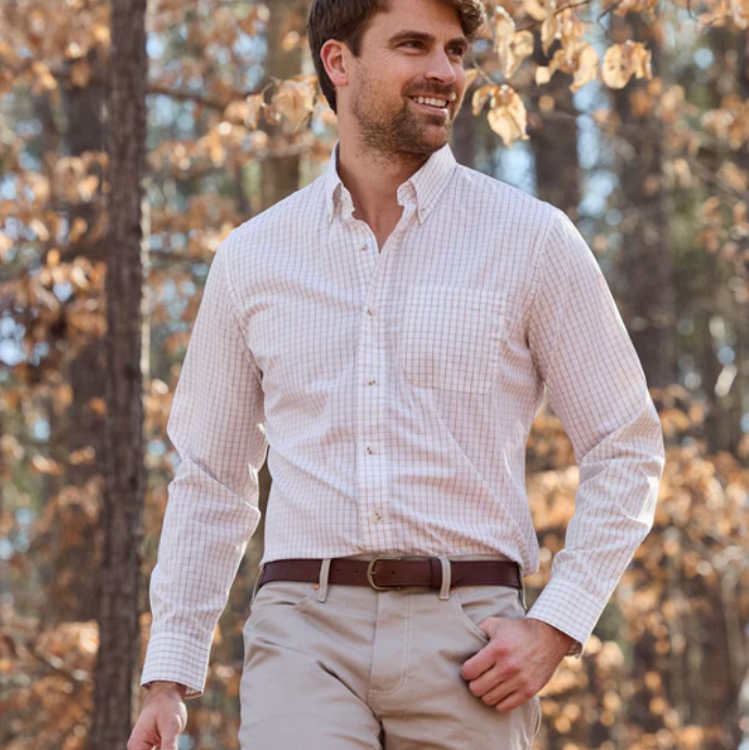 Monroe Poplin Shirt - Branco