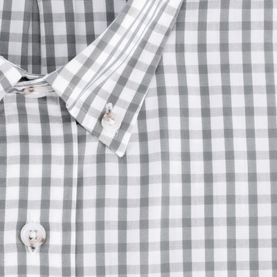 Monroe Poplin Shirt - Grey Green