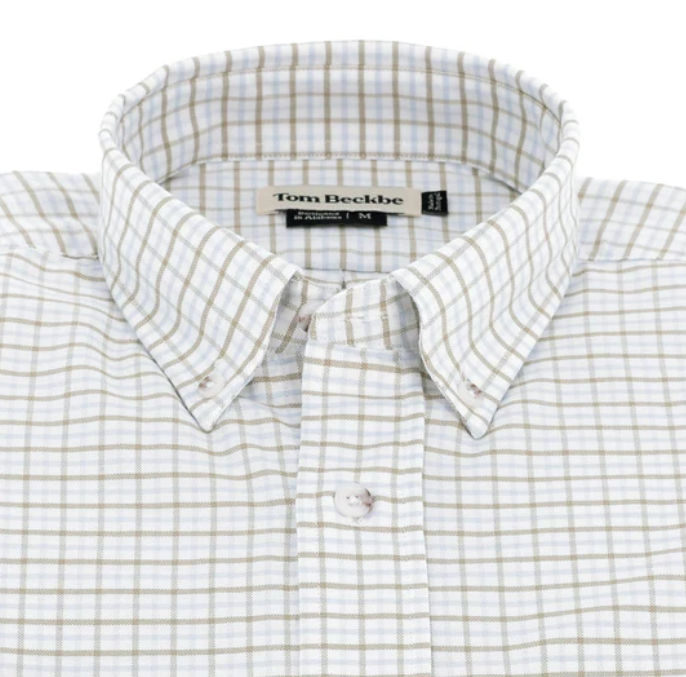 Culver Oxford Shirt - Khaki Sky